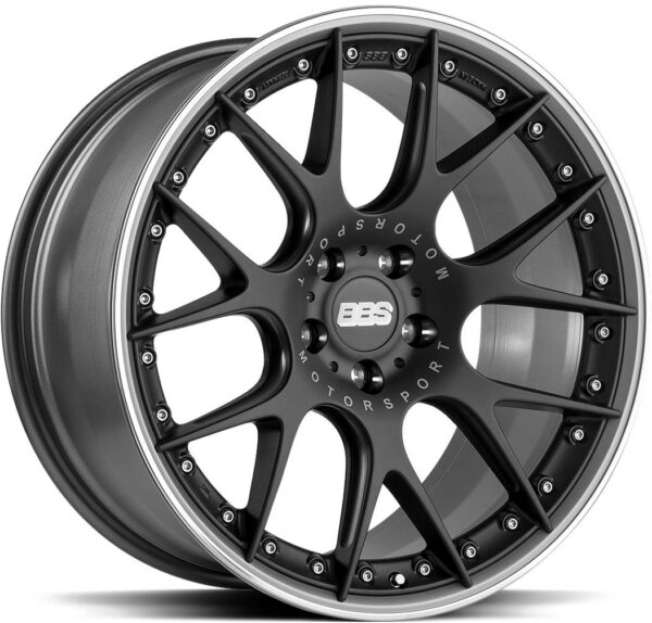 BBS CH-RII Satin Black 10,5x22 5/112 ET18 CB66,6 Kulkona R14
