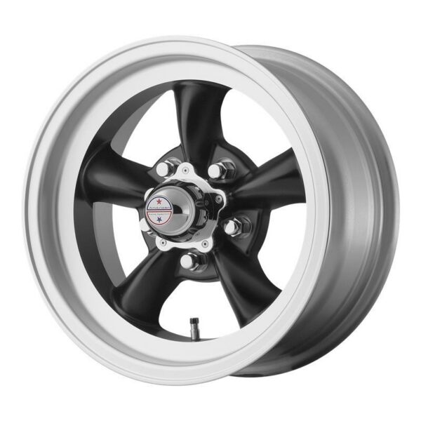 VN105 Satin Black Machined Lip 6x14 5/120,65 ET-2 CB83,1 60°