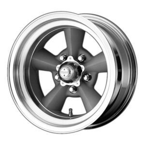 VN309 Vintage Silver Machined Lip 5x15 5/114,3 ET-13 CB83,1 60°