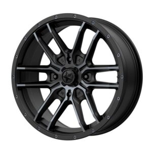 MA43 Satin Black With Titanium Tint 7x15 4/110 ET38 CB86,0 60°