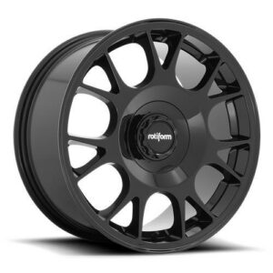 R187 TUF-R GLOSSY BLACK 9,5x18 5/108/120 ET38 CB72,6 60°