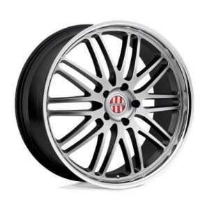 LEMANS HYPER SILVER W/ MIRROR CUT LIP 11x18 5/130 ET36 CB71,5 60°