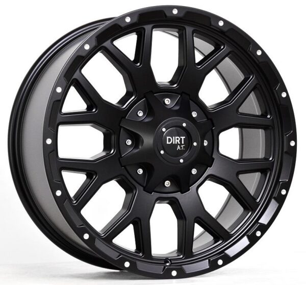 D357 Flatblack milled rivets 8,5x17 8/170 ET10 CB125,1 60°