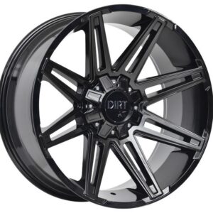 D88 Glossblack 10x22 5/127/139,7 ET-20 CB78,1 60°