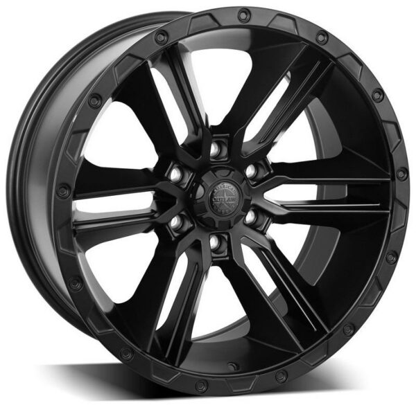 A145 Flatblack 9x20 6/139,7 ET0 CB106,1 60°