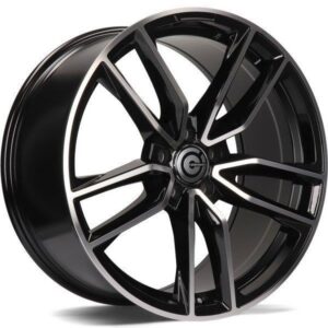 Invention Black Front Polished 11x21 5/112 ET49 CB66,5 60°