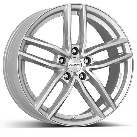DEZENT TR silver 8x18 5/112 ET44 CB57,1 Kulkona R13