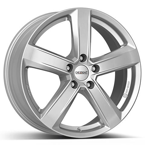 DEZENT TU silver 6x15 5/100 ET38 CB57,1 Kulkona R13