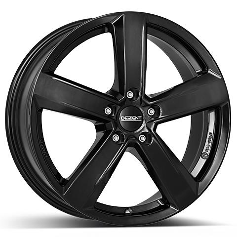 DEZENT TU black 6x15 5/100 ET38 CB57,1 Kulkona R13