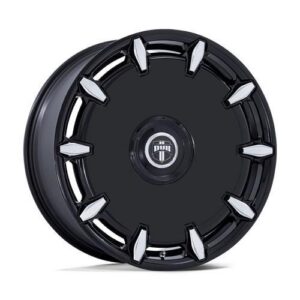 DC271 CHEEF GLOSS BLACK MILLED 9x24 5/115/120 ET15 CB74,1 60°