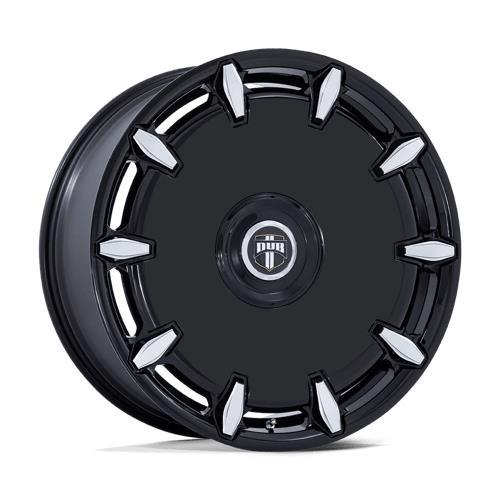 DC271 CHEEF GLOSS BLACK MILLED 9x24 5/115/120 ET15 CB74,1 60°