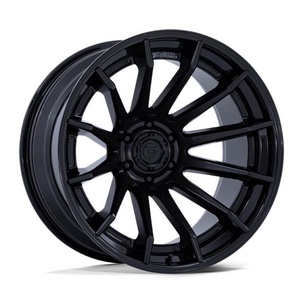 FC403 BURN MATTE BLACK W/ GLOSS BLACK LIP 12x24 6/139,7 ET-44 CB106,1 60°