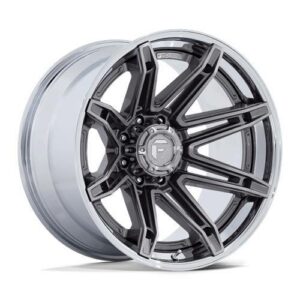 FC401 BRAWL PLATINUM W/ CHROME LIP 12x24 8/165,1 ET-44 CB125,1 60°