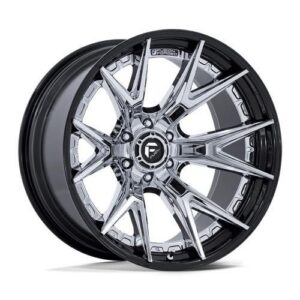 FC402 CATALYST CHROME W/ GLOSS BLACK LIP 12x24 6/135 ET-44 CB87,1 60°
