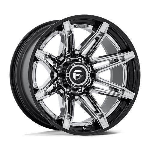 FC401 BRAWL CHROME W/ GLOSS BLACK LIP 12x24 6/139,7 ET-44 CB106,1 60°