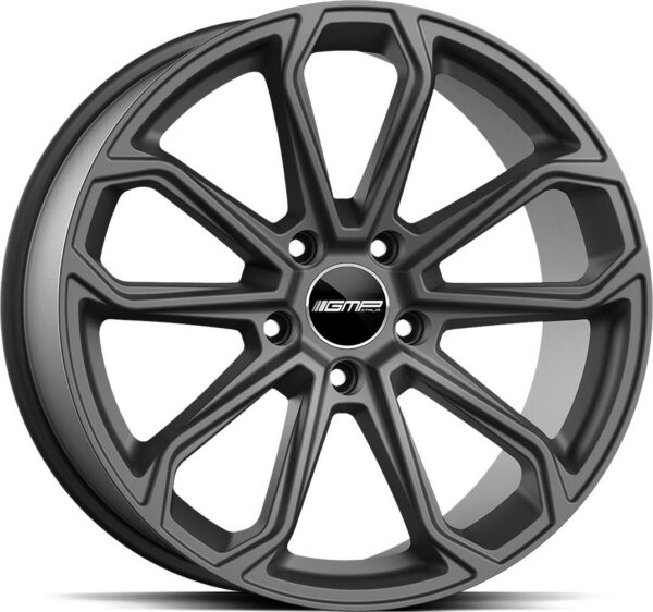 GMP Furiosa Matt Anthracite 11,5x22 5/130 ET52 CB71,6 Kulkona R14