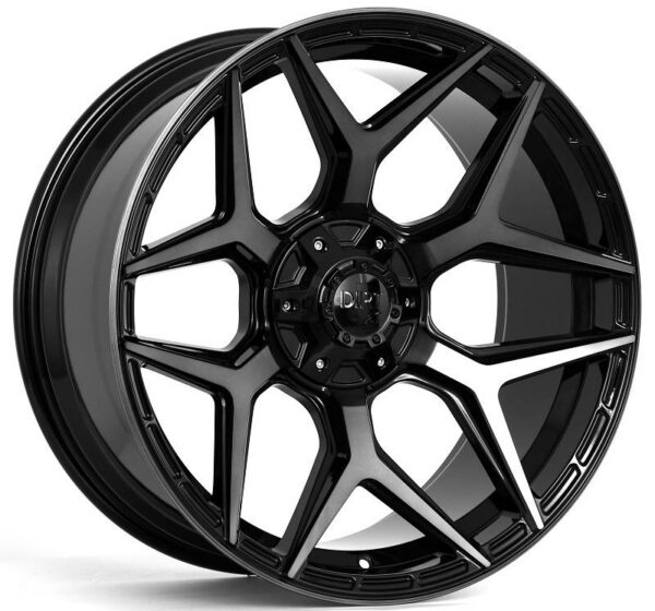 D44 Flatblack tinted face 10x22 6/135/139,7 ET-20 CB106,1 60°