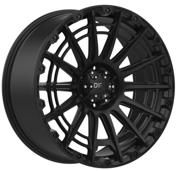 D56 Flatblack 9,5x22 6/135 ET25 CB87,1 60°