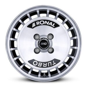 R10 Turbo Black Polished 7x15 4/100 ET28 60°