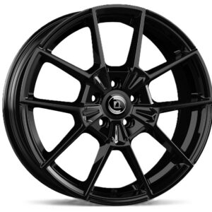 Neve glossy Black 6,5x16 5/112 ET43 CB57,1 Kulkona R13