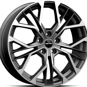 GMP Matisse Matt Anthracite Diam 5,5x15 4/100 ET35 CB54,1 60°