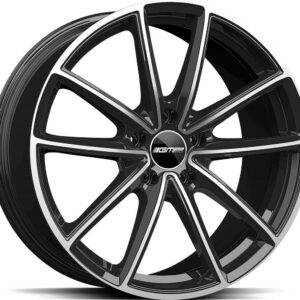 GMP Titan Black Diam 11,5x22 5/130 ET52 CB71,6 Kulkona R14