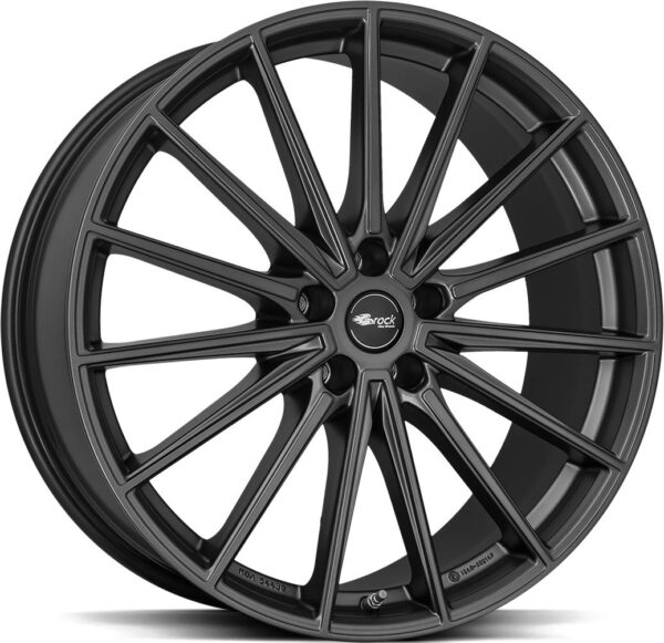 BROCK B43 Cosmic Grey Matt 11x21 5/130 ET58 CB71.5 Kulkona R14