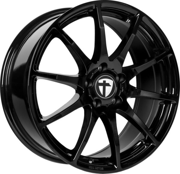 TN1 Black Painted 8x18 5/112 ET38 CB66,5 60°