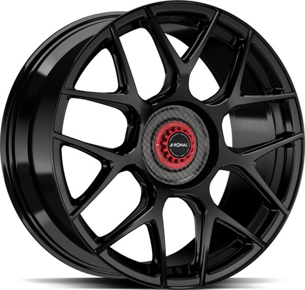 RONAL RF1 REV-CRR Jet Black Matt 10x20 5/112 ET40 CB82.1 60°