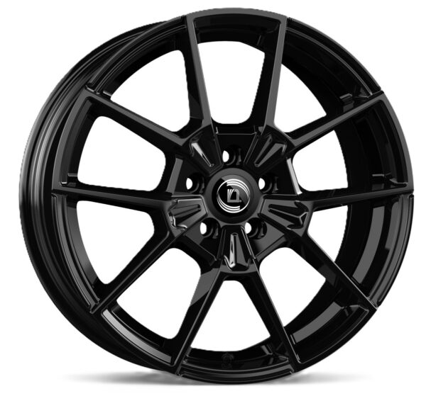 Neve glossy Black 6,5x16 4/108 ET30 CB65,1 60°