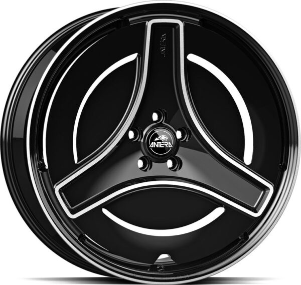 ANTERA A303 Piano Black Diam 10x24 5/120 ET35 CB72.6 60°