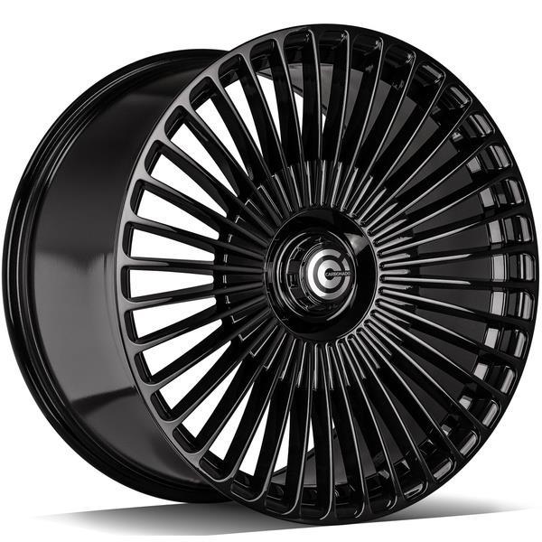 Hurricane Black Glossy 11x21 5x112 ET47 CB66.6 60° 950 kg