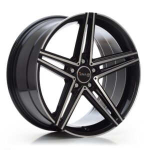 AVUS AC-515 Black Polished 8,5x18 5/112 ET35 CB66,6 Kulkona R14