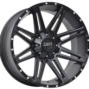 D88 Flatblack milled rivets 9x18 6/114,3/139,7 ET20 CB78.1 60°