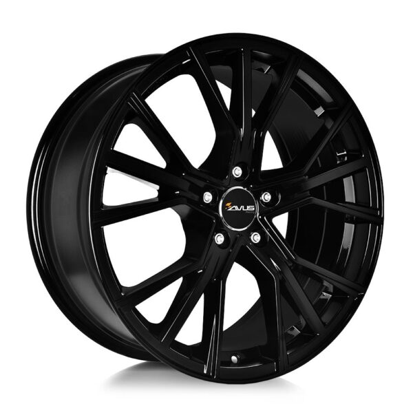 AVUS AF18 Black 9,5x21 5/112 ET25 CB66,6 Kulkona R14