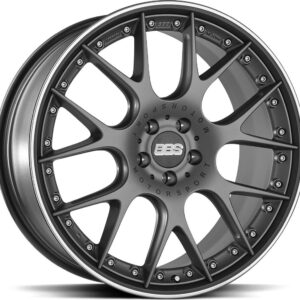 BBS CH-RII Satin Titan 10x22 5/130 ET45 CB71.6 Kulkona R14